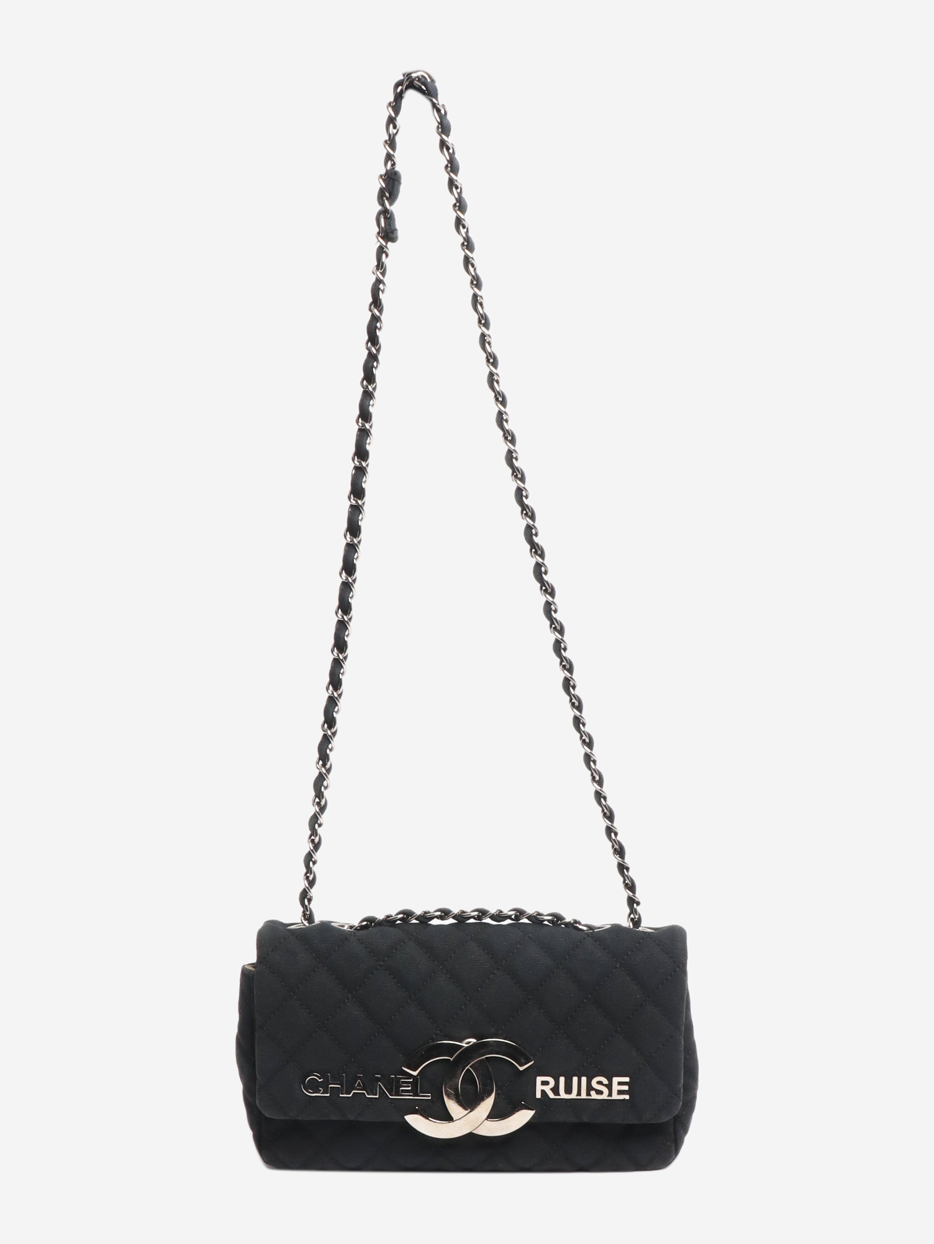 Black 2008 cruise line flap bag Shoulder bags Chanel 
