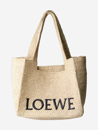Neutral medium Font tote Tote Bags Loewe 