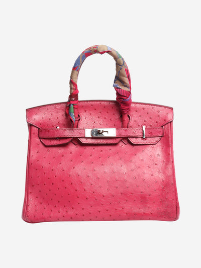 Pink 2004 Birkin 30 fuchsia ostrich Bags Hermes 