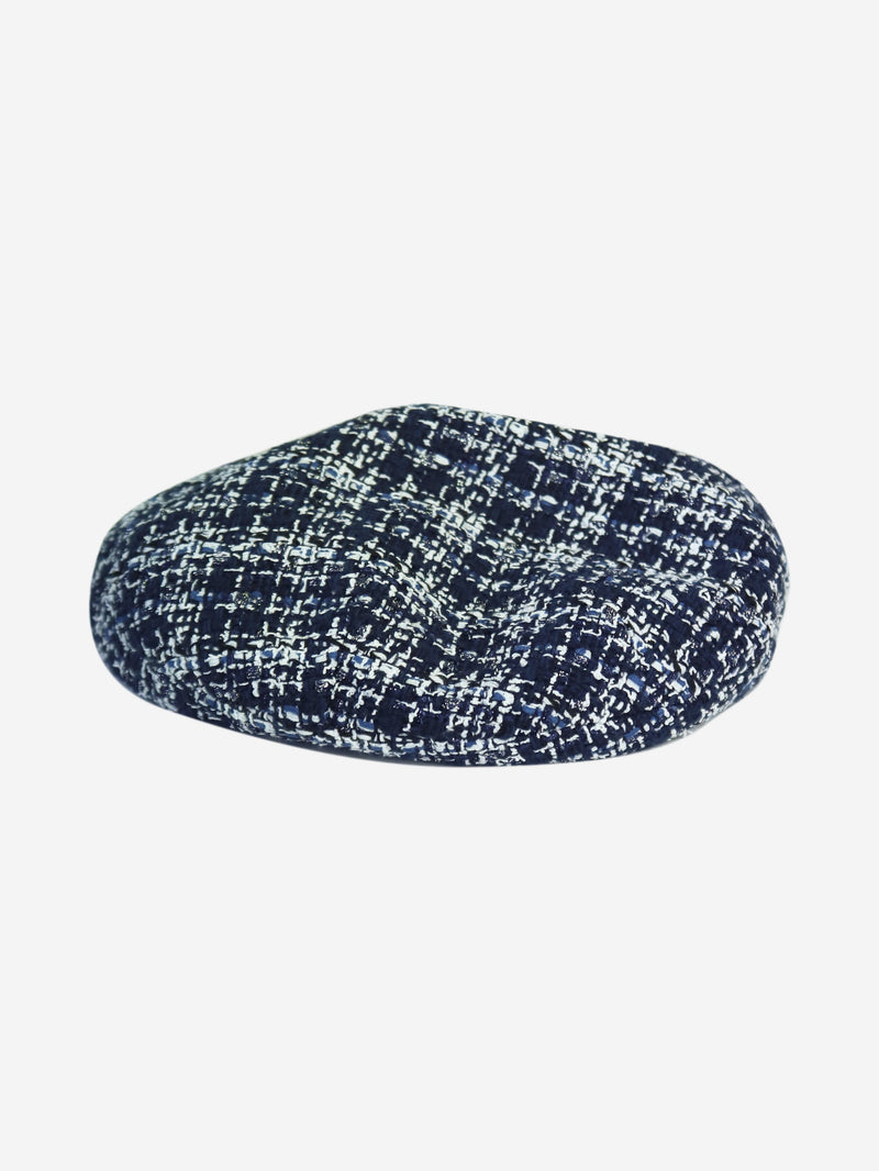 Sign of the Times Blue Tweed Cap