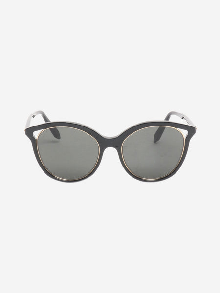 Black cat-eye sunglasses product image