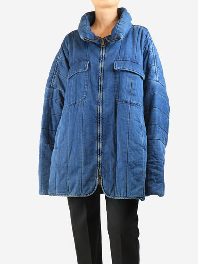Blue denim oversized jacket - size M Coats & Jackets Chloe 