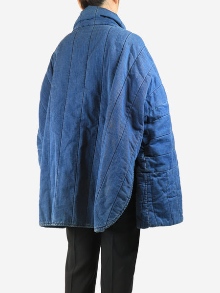 Blue denim oversized jacket - size M alternate image