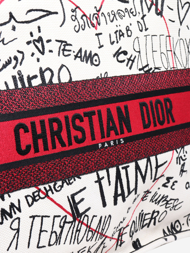 Red 2020 I love you tote bag Tote Bags Dior 