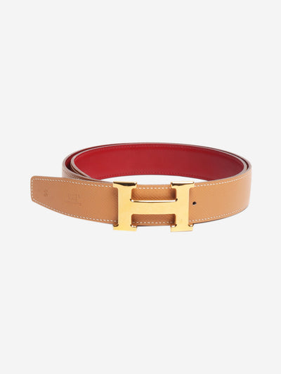 Brown H belt Belts Hermes 