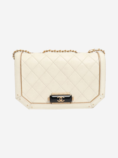 Cream 2017 lambskin shoulder bag Shoulder bags Chanel 
