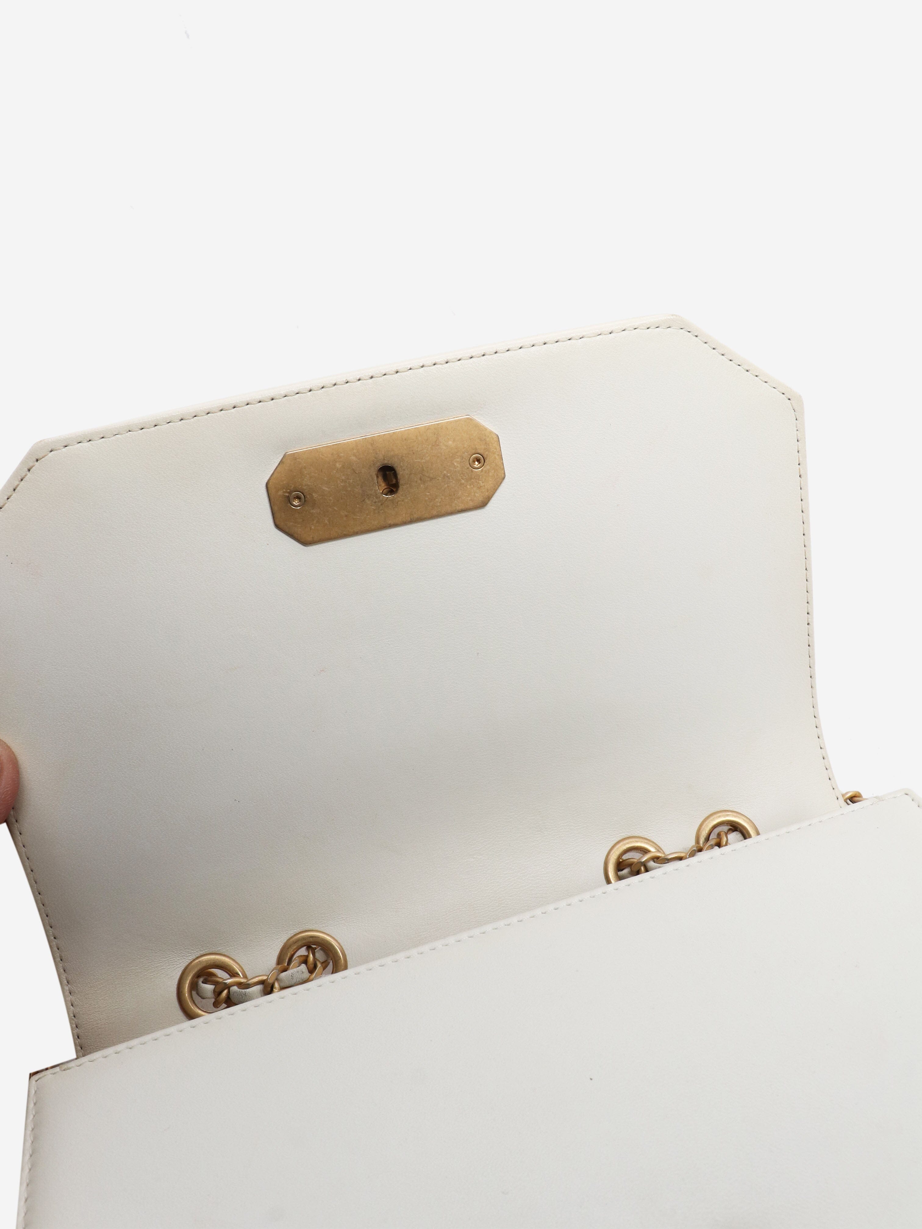 Cream 2017 lambskin shoulder bag Shoulder bags Chanel 