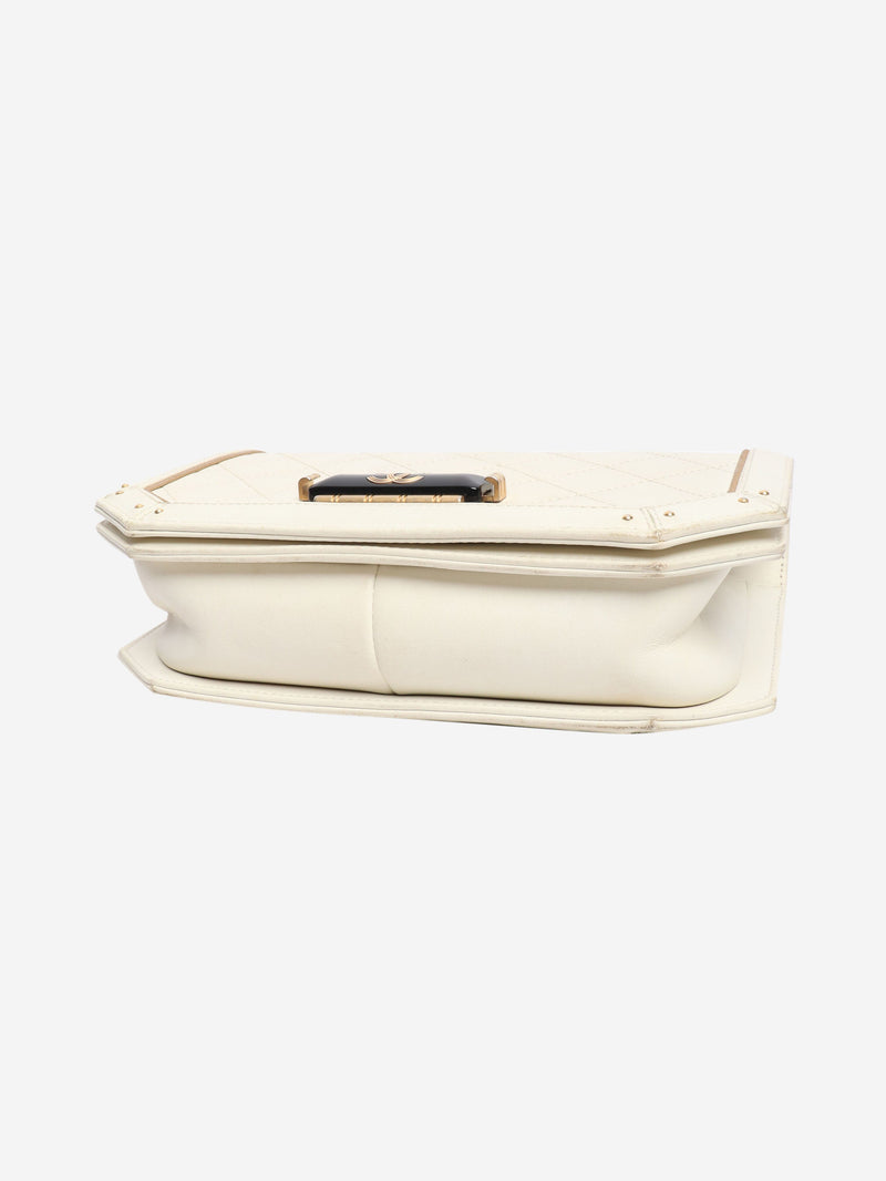 Cream 2017 lambskin shoulder bag Shoulder bags Chanel 