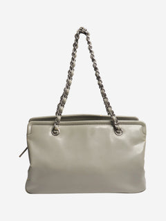 Grey 2010 patent leather tote bag Shoulder bags Chanel 