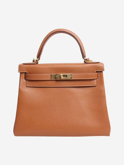 Gold Sac Kelly 28 II Retourne bag Shoulder bags Hermes 