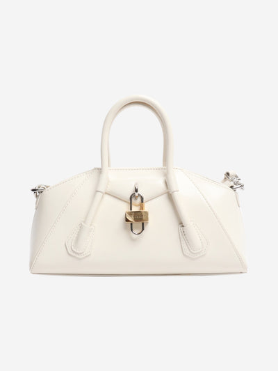 White Antigona Stretch mini shoulder bag Shoulder bags Givenchy 