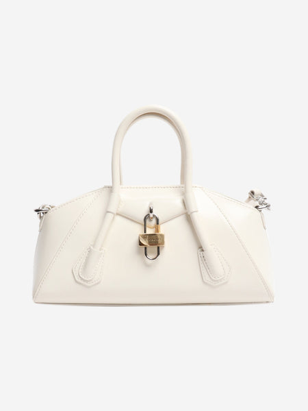 White Antigona Stretch mini shoulder bag product image