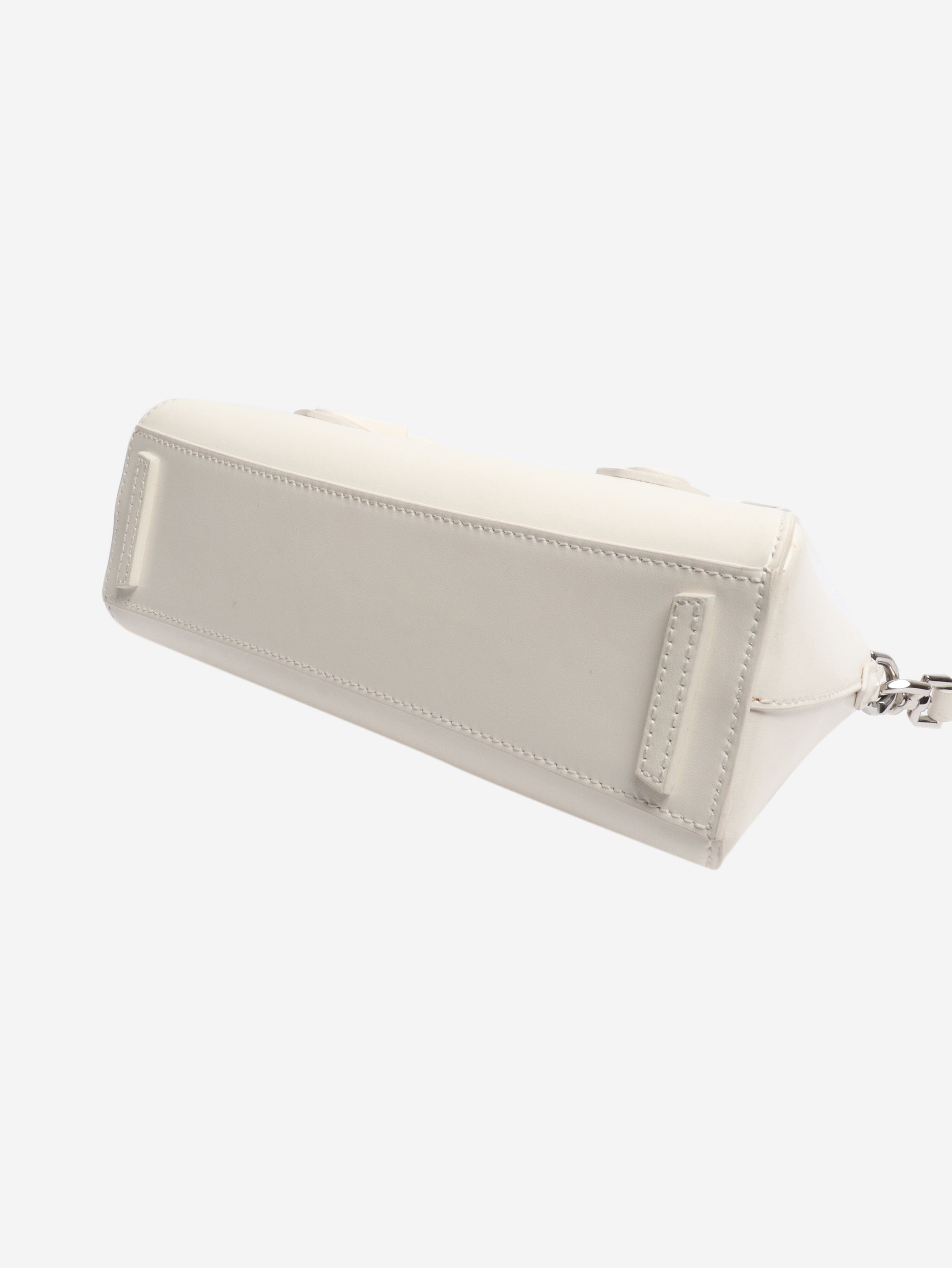 White Antigona Stretch mini shoulder bag Shoulder bags Givenchy 
