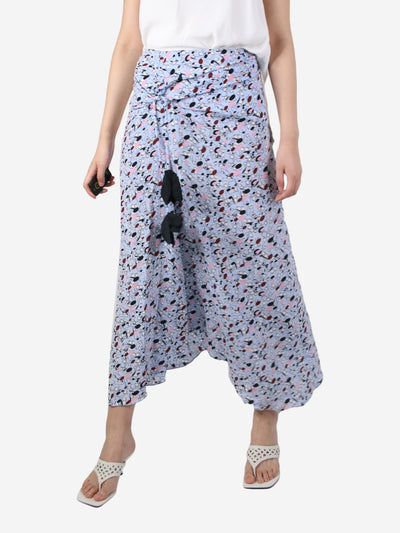 Blue floral printed maxi skirt - size UK 8 Skirts Marni 