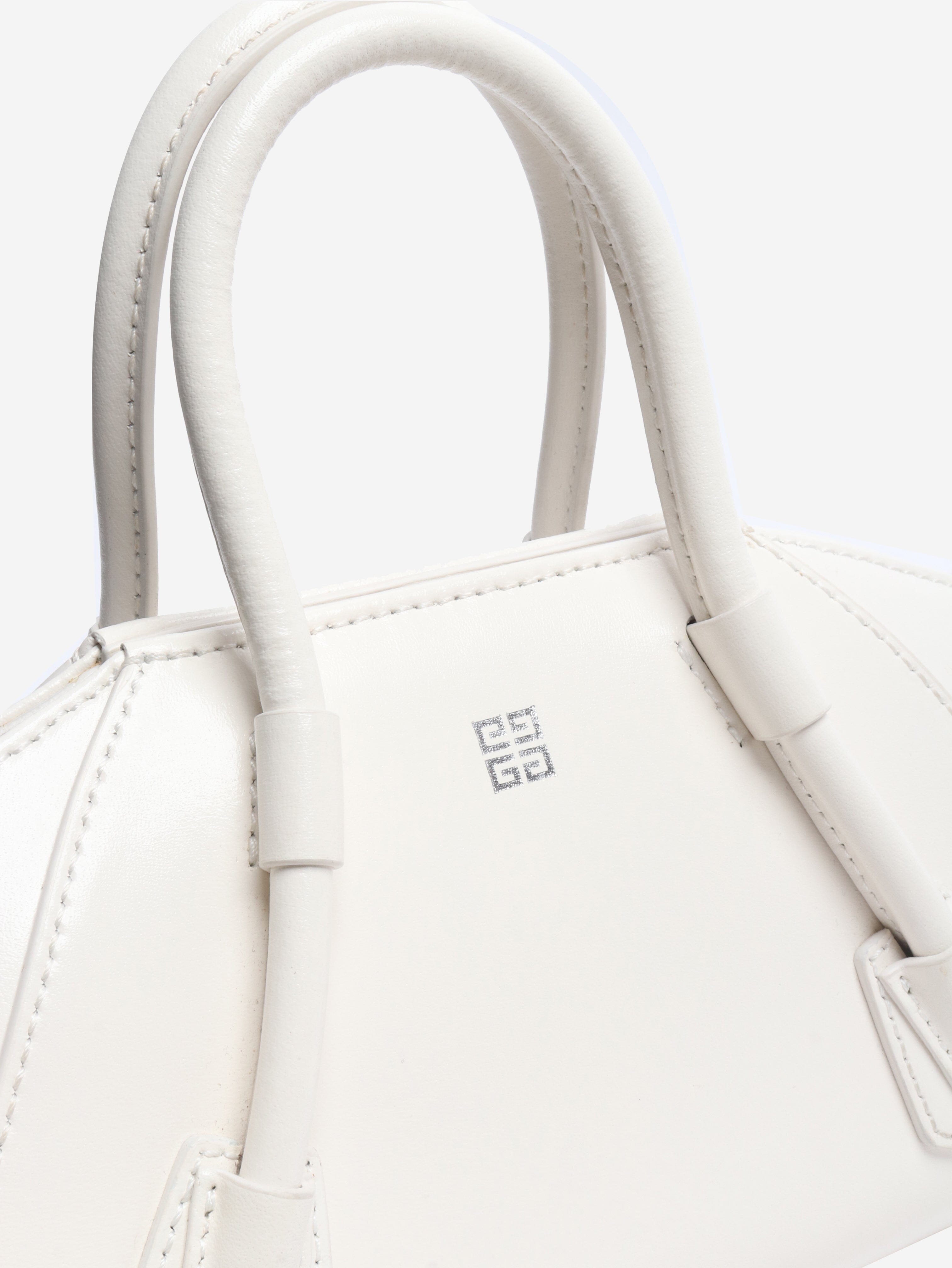 White Antigona Stretch mini shoulder bag Shoulder bags Givenchy 