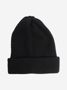 Chanel Black cashmere beanie