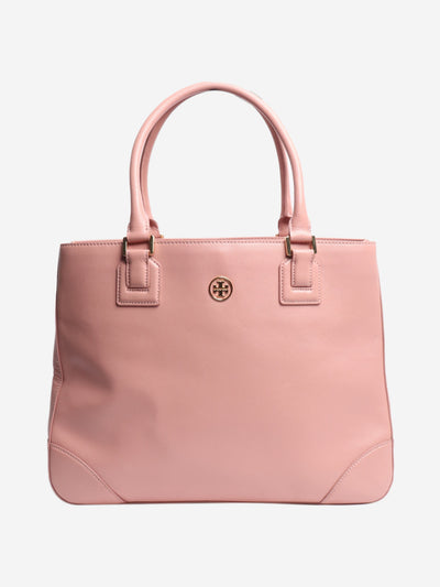 Pink Robinson leather tote bag Tote Bags Tory Burch 