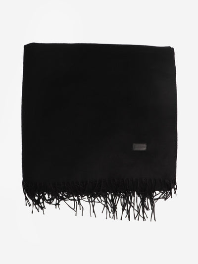 Black cashmere blanket Scarves Saint Laurent 