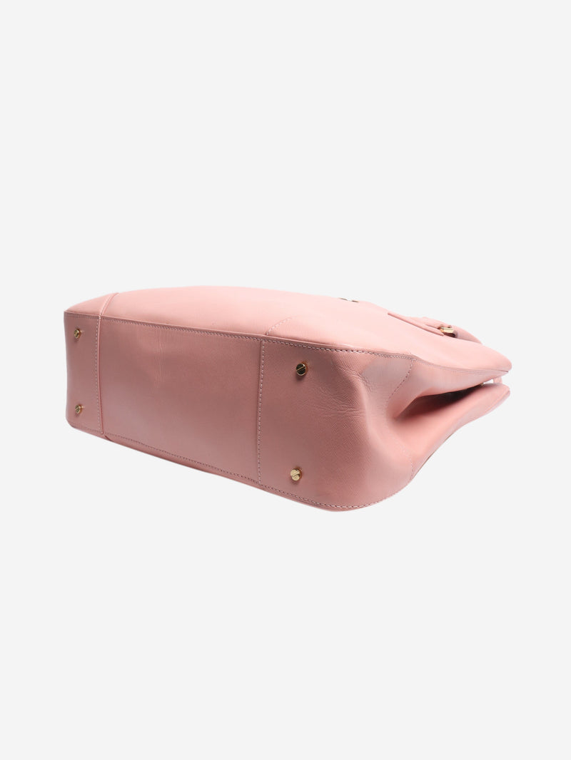 Pink Robinson leather tote bag Tote Bags Tory Burch 
