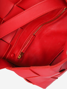 Bottega Veneta Red Cassette leather cross-body bag