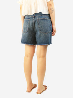 Simon wash Yoann shorts - size UK 12 Denim Nili Lotan 