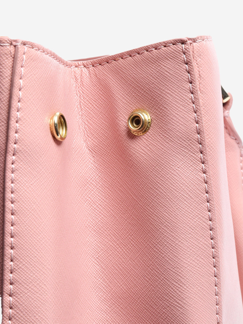 Pink Robinson leather tote bag Tote Bags Tory Burch 