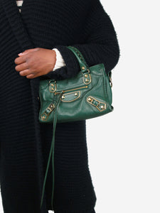 Balenciaga Dark green mini City bag