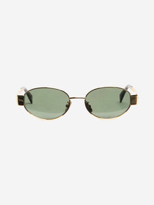 Celine Gold Triomphe sunglasses