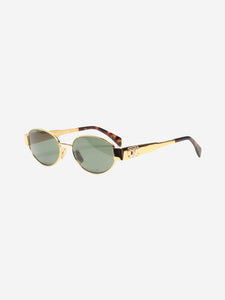 Celine Gold Triomphe sunglasses