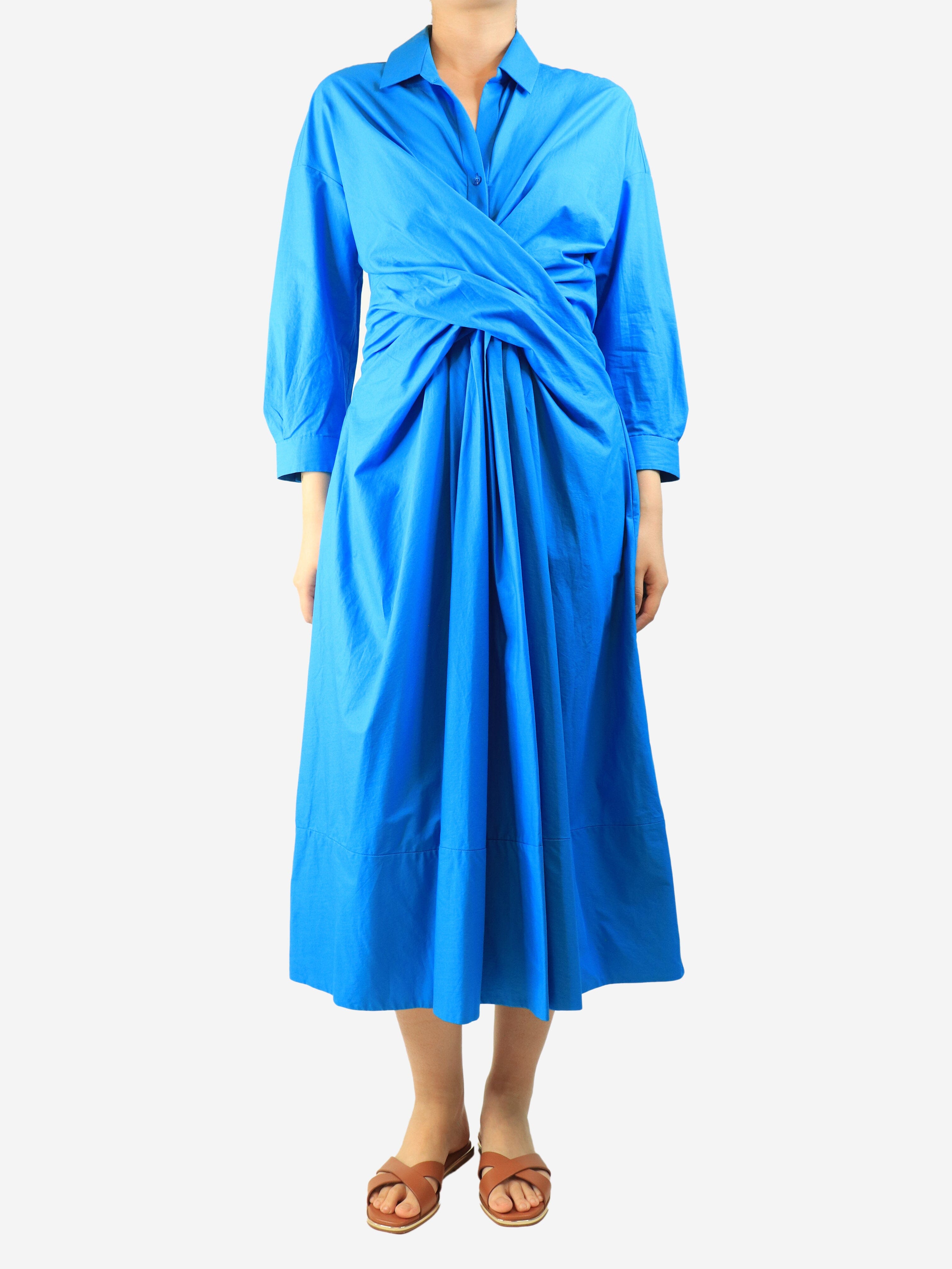 Blue shirt dress - size UK 12 Dresses Paule Ka 