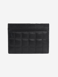Black quilted leather cardholder Wallets, Purses & Small Leather Goods Saint Laurent 