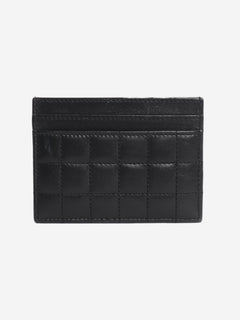 Black quilted leather cardholder Wallets, Purses & Small Leather Goods Saint Laurent 