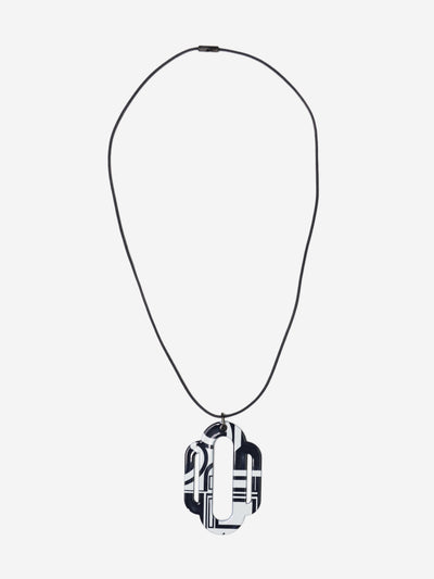 Black oversized charm necklace Necklaces Hermes 