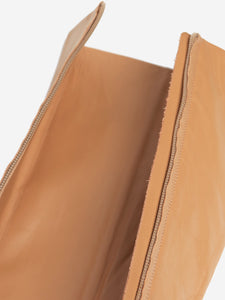 Cult Gaia Camel leather knee-high boots - size EU 38.5