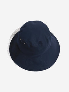Christian Dior Blue Oblique bucket hat