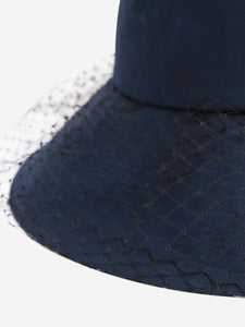 Christian Dior Blue Oblique bucket hat