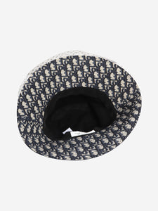 Christian Dior Blue Oblique bucket hat