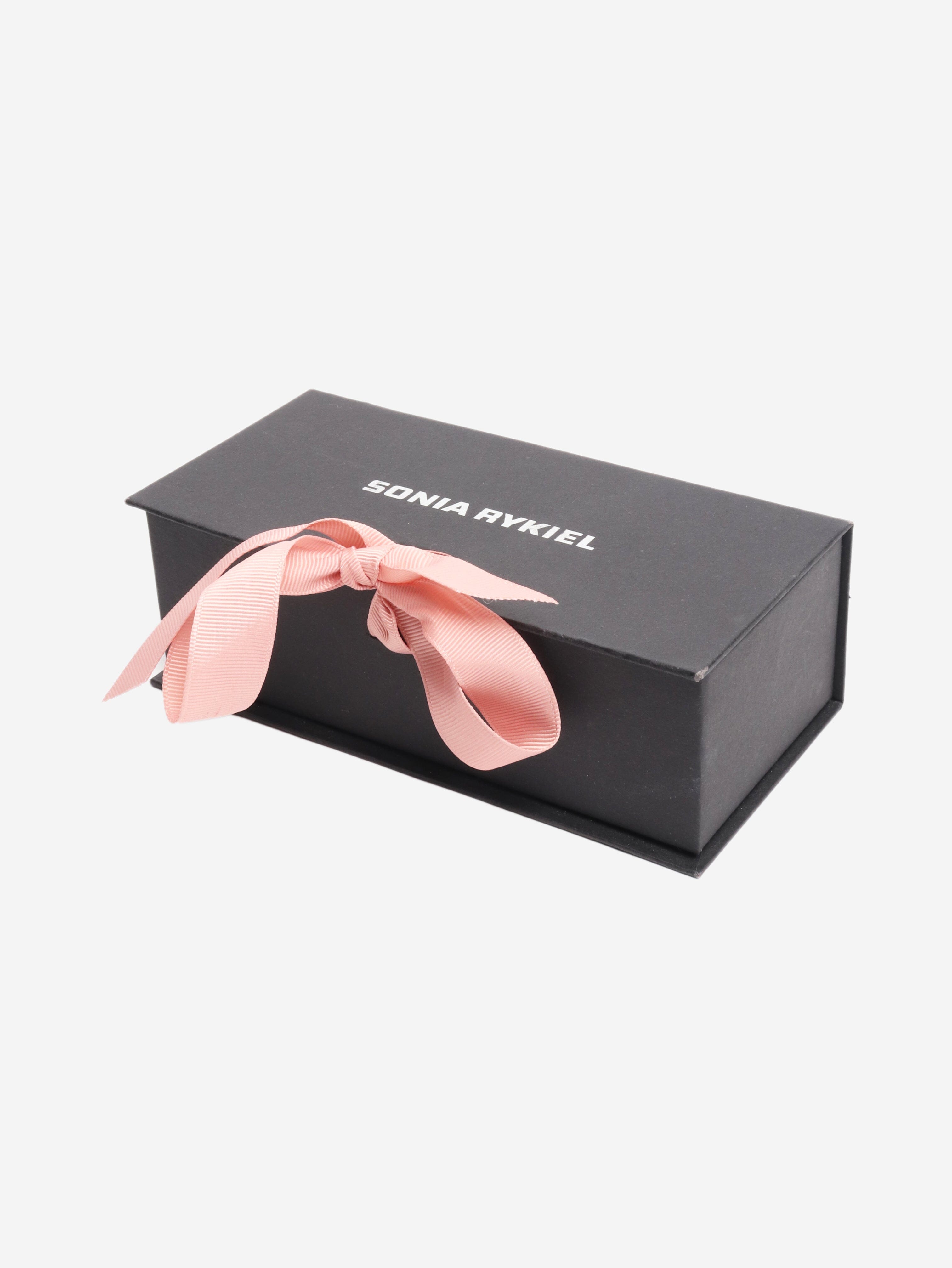 Brown stripey cat-eye sunglasses Sunglasses Sonia Rykiel 