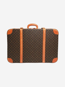 Louis Vuitton Brown Stratos Jumbo Monogram suitcase