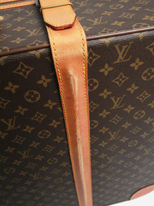 Louis Vuitton Brown Stratos Jumbo Monogram suitcase