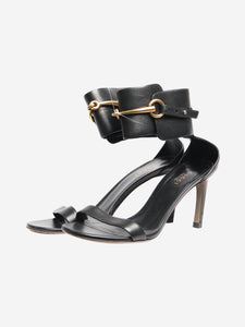 Gucci Black heeled sandals - size EU 37 (UK 4)