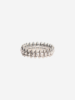 Silver medium Clash de Cartier ring