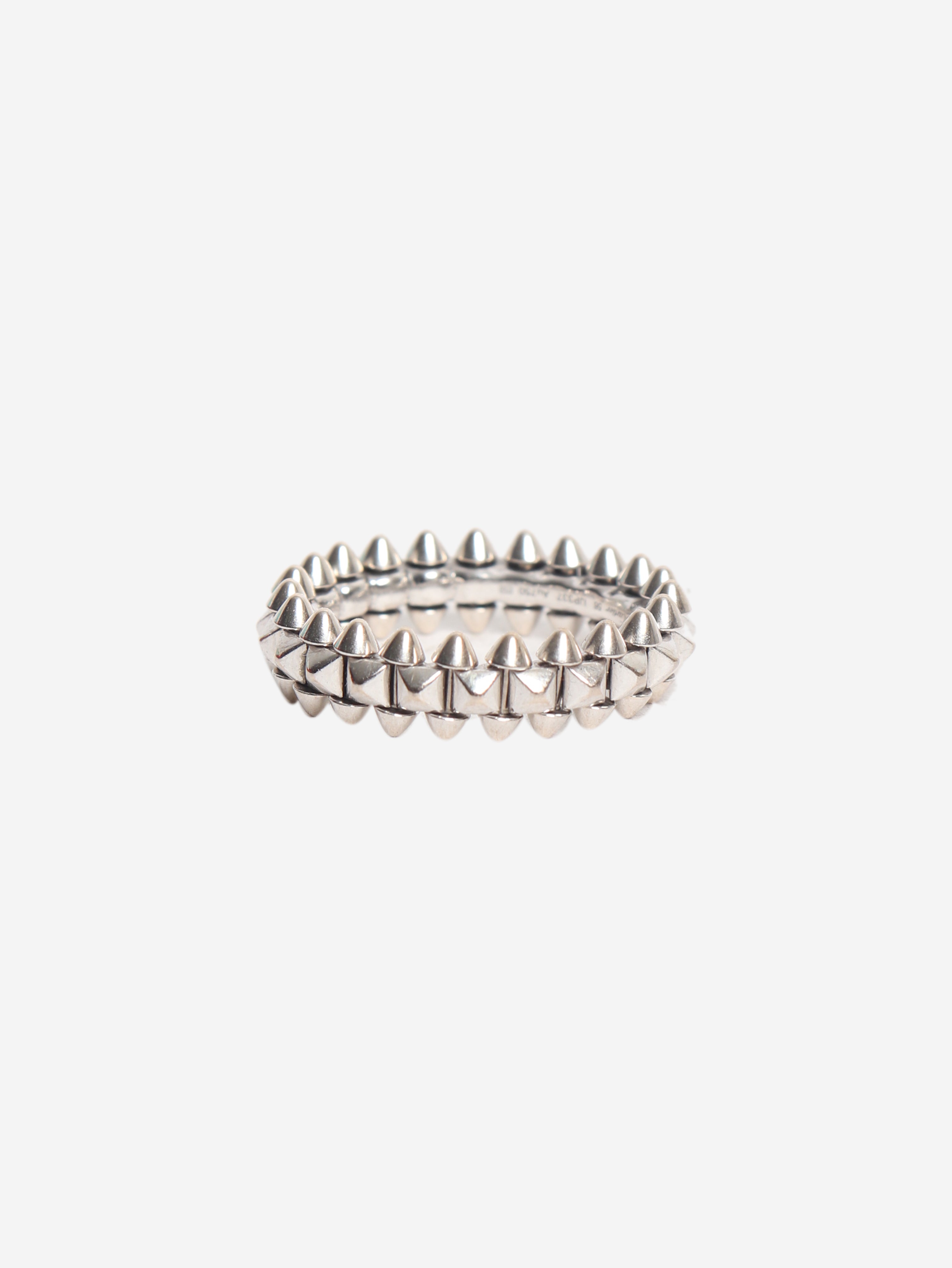 Silver medium Clash de Cartier ring