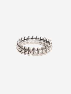 Silver medium Clash de Cartier ring