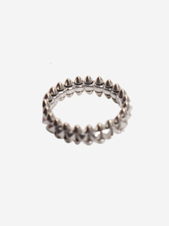 Silver medium Clash de Cartier ring