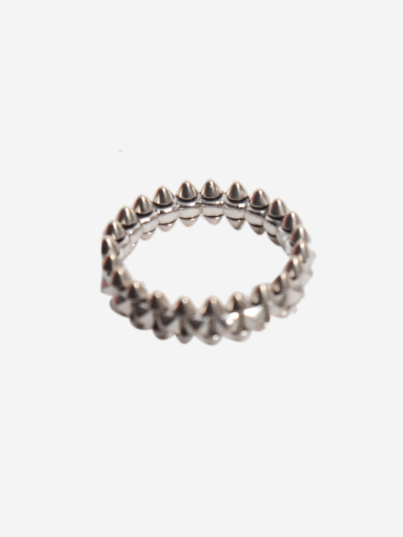 Silver medium Clash de Cartier ring