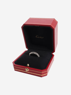Silver medium Clash de Cartier ring