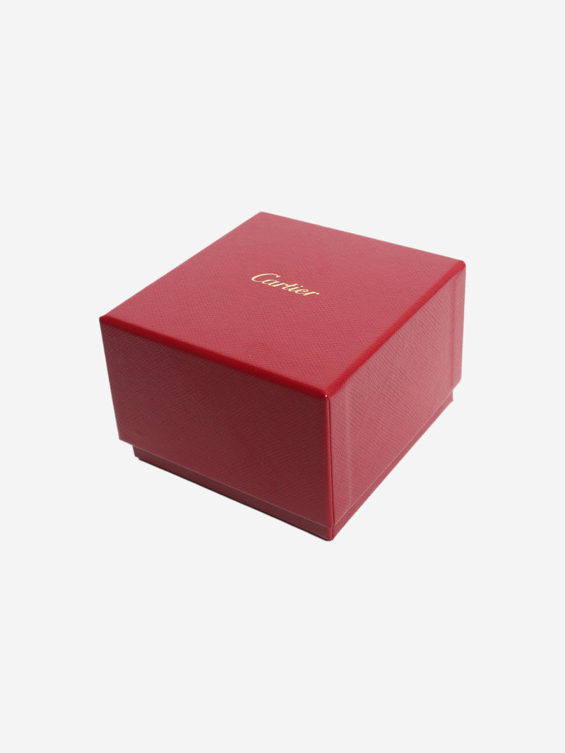 Silver medium Clash de Cartier ring