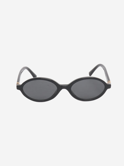 Black oval sunglasses Sunglasses Miu Miu 