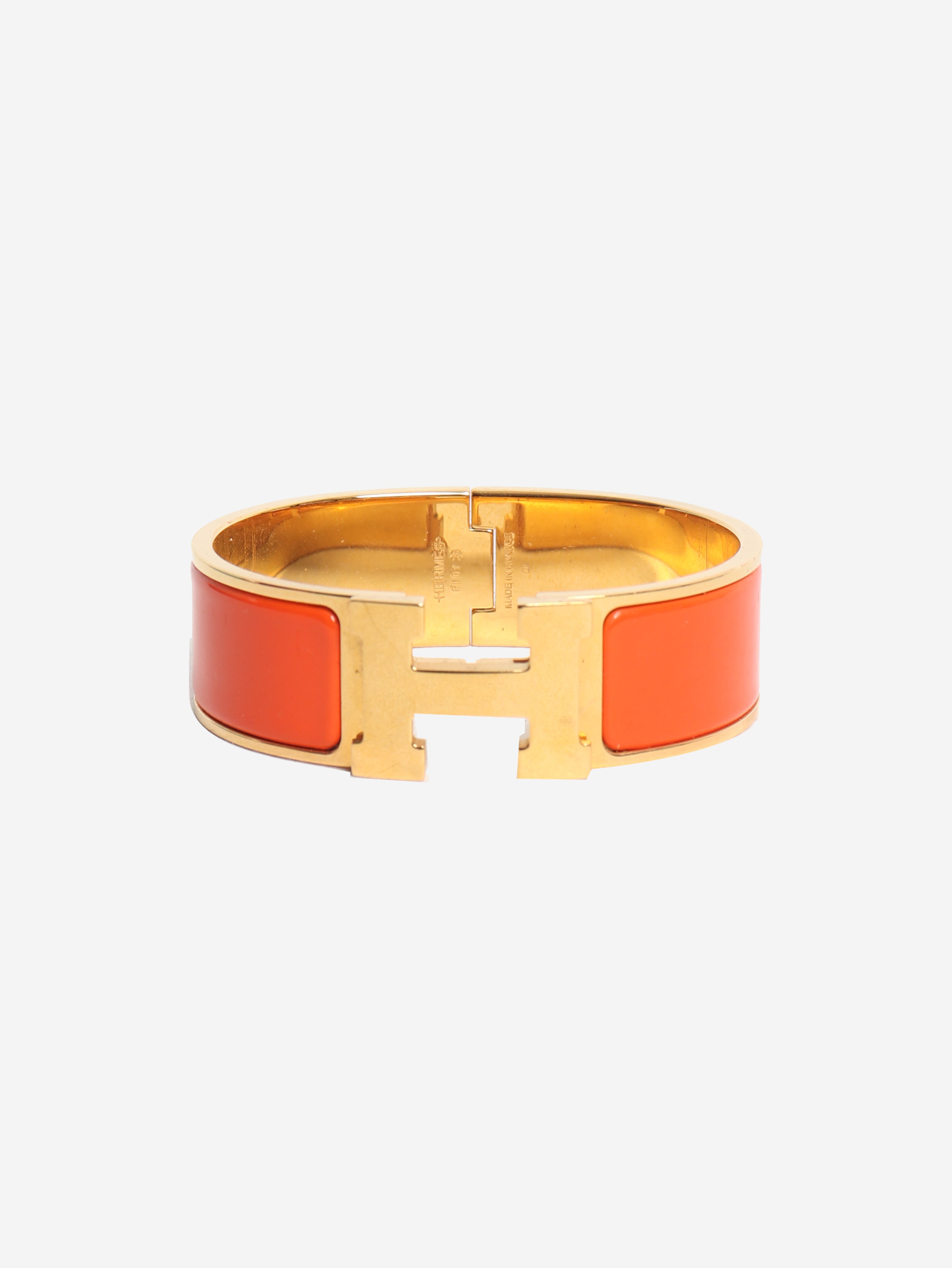 Orange Clic Clac H bracelet